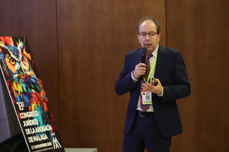 José Luis Rodríguez Álvarez durante su intervención