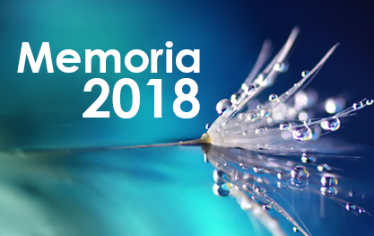 portada de la Memoria 2018 portada de la Memoria 2018